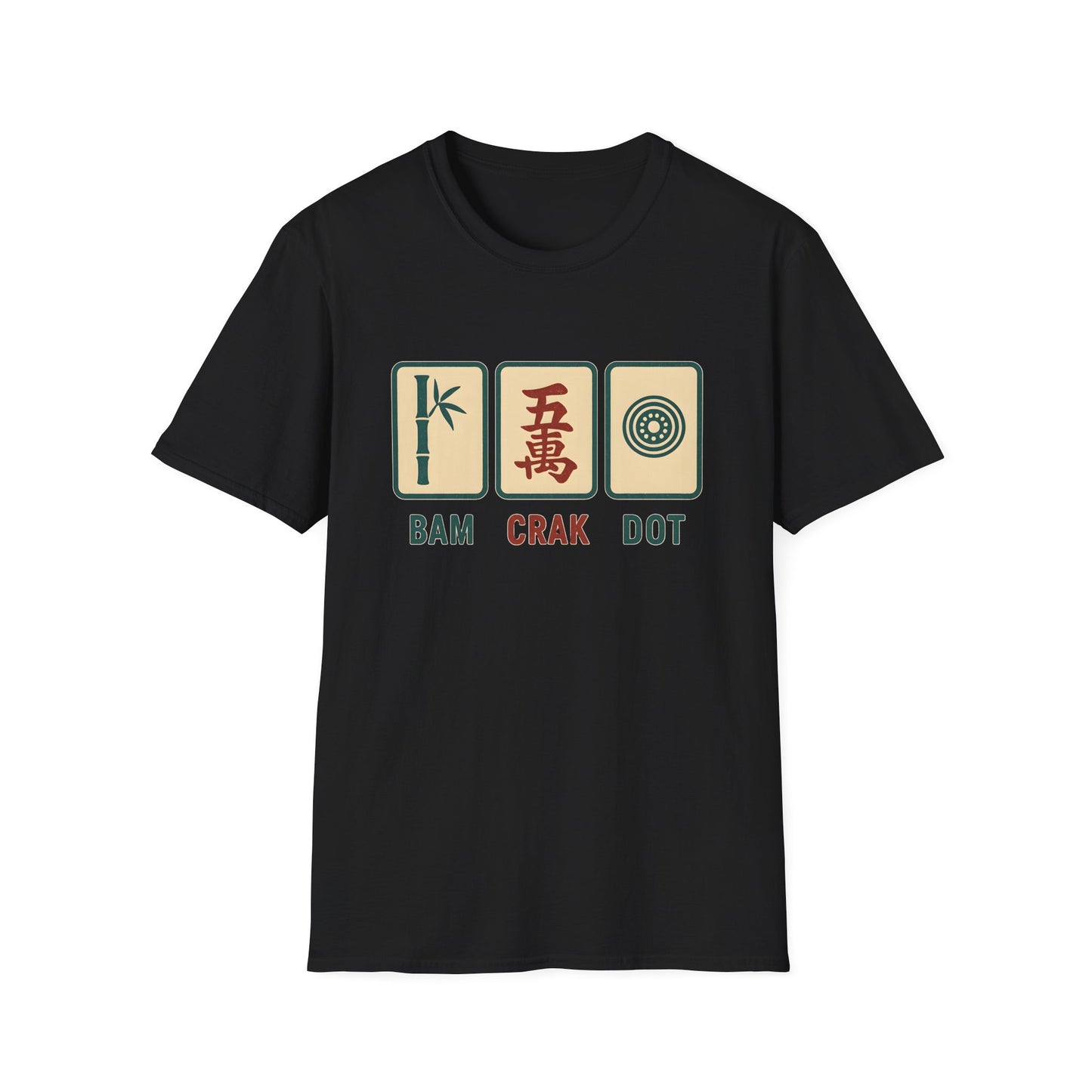 Bam Crak Dot - Mahjong Tshirt