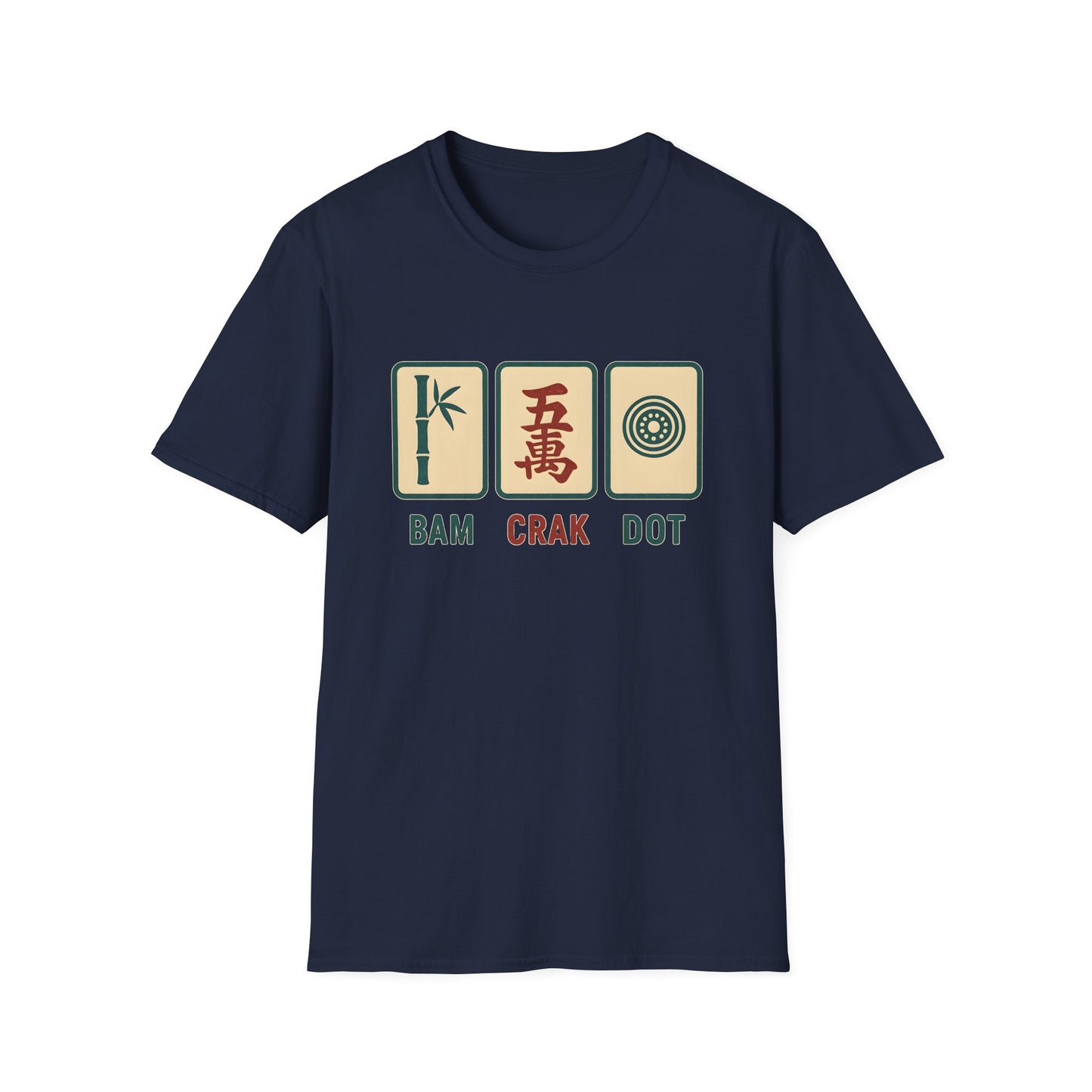Bam Crak Dot - Mahjong Tshirt