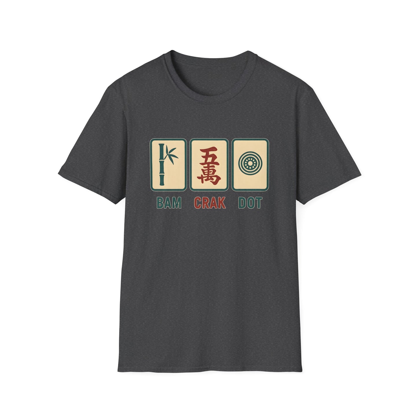 Bam Crak Dot - Mahjong Tshirt