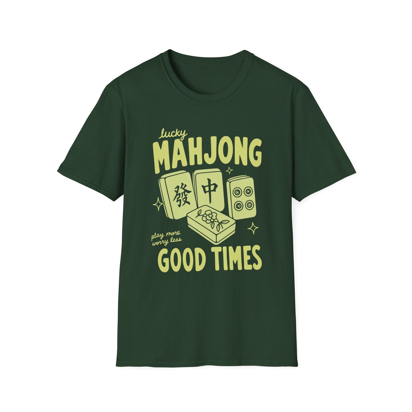 Lucky Mahjong Good Times T-shirt