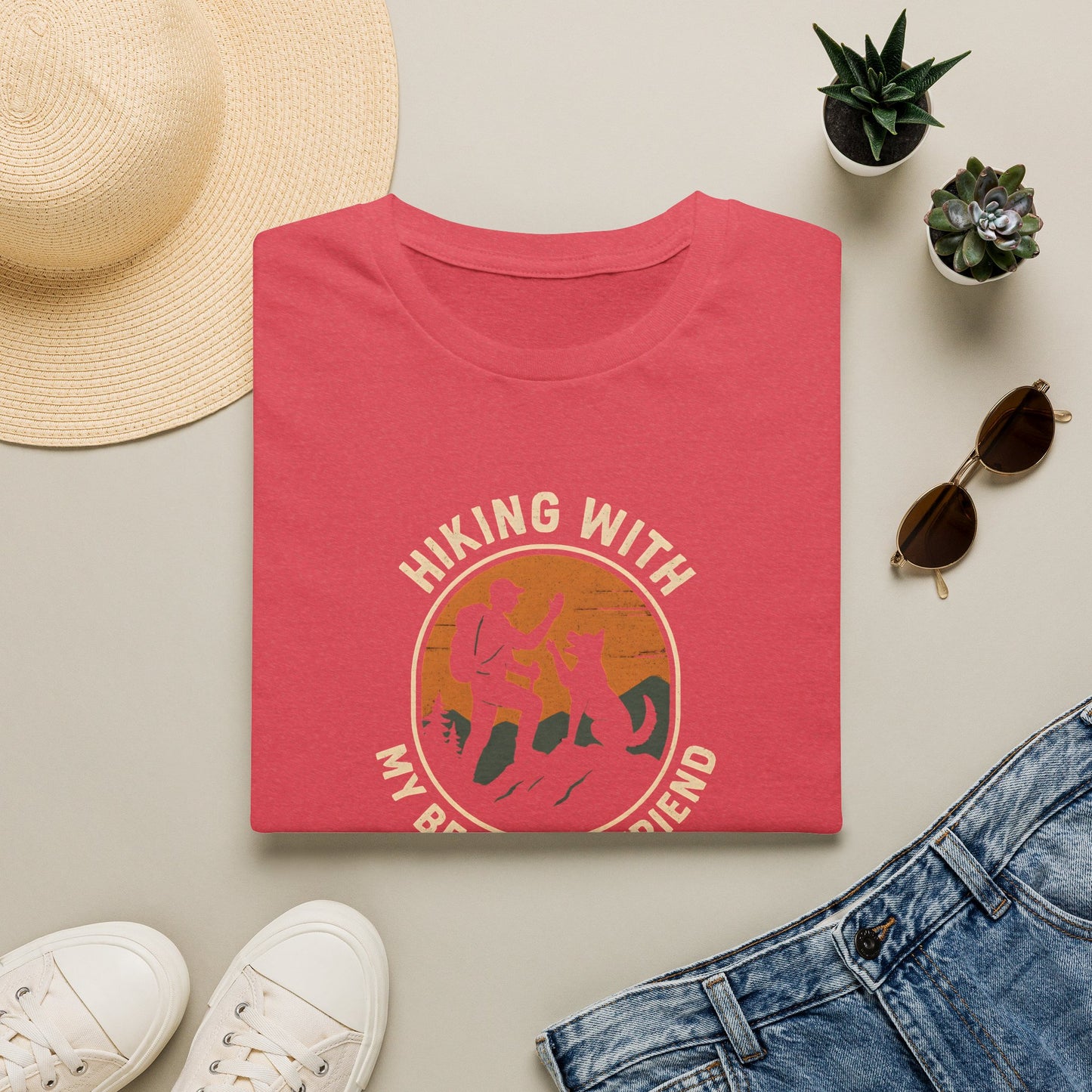 Hiking With Fur Friend T-Shirt