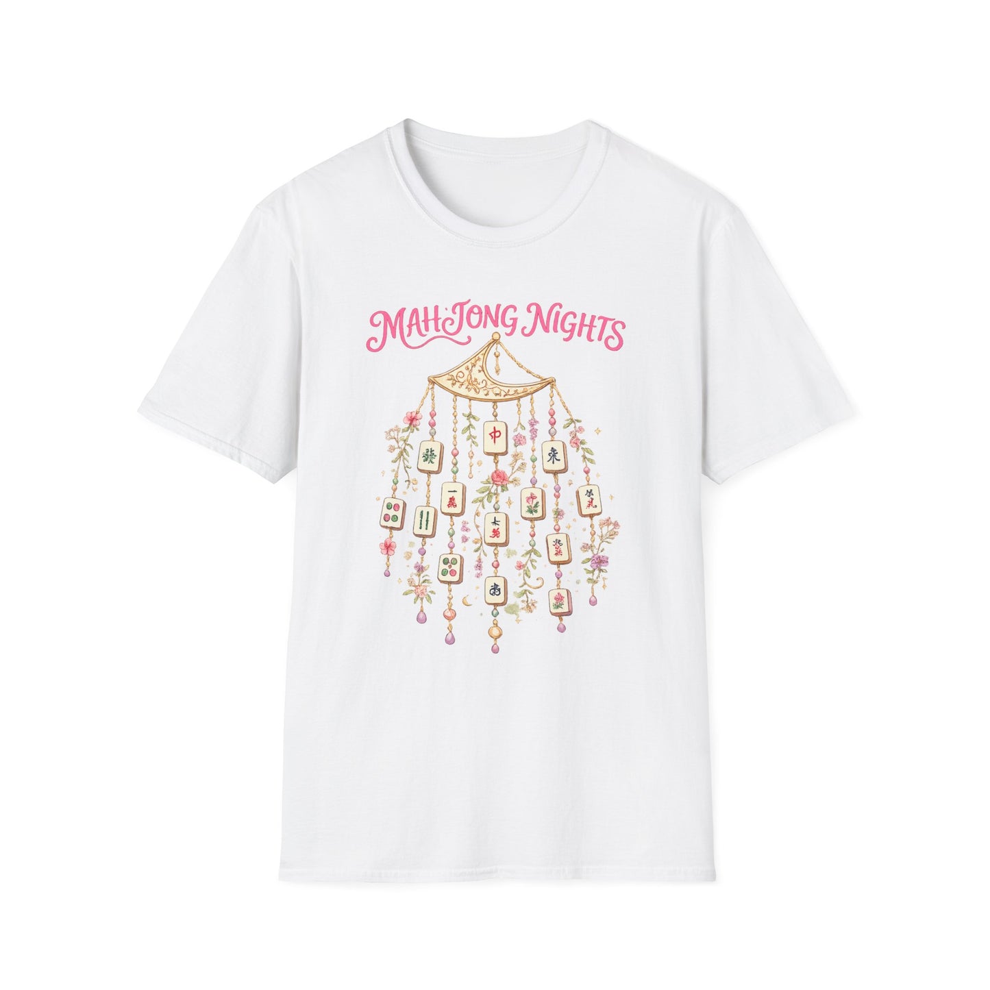 Mahjong Nights - Floral Hanging Tiles