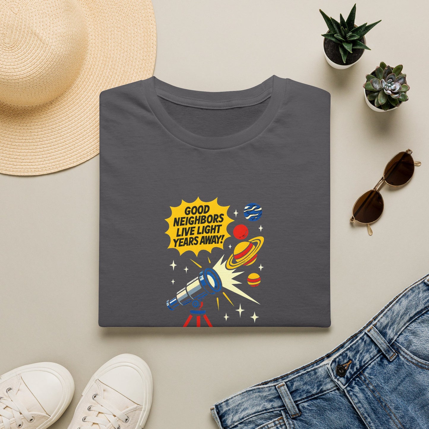 Space Telescope Poster T-Shirt