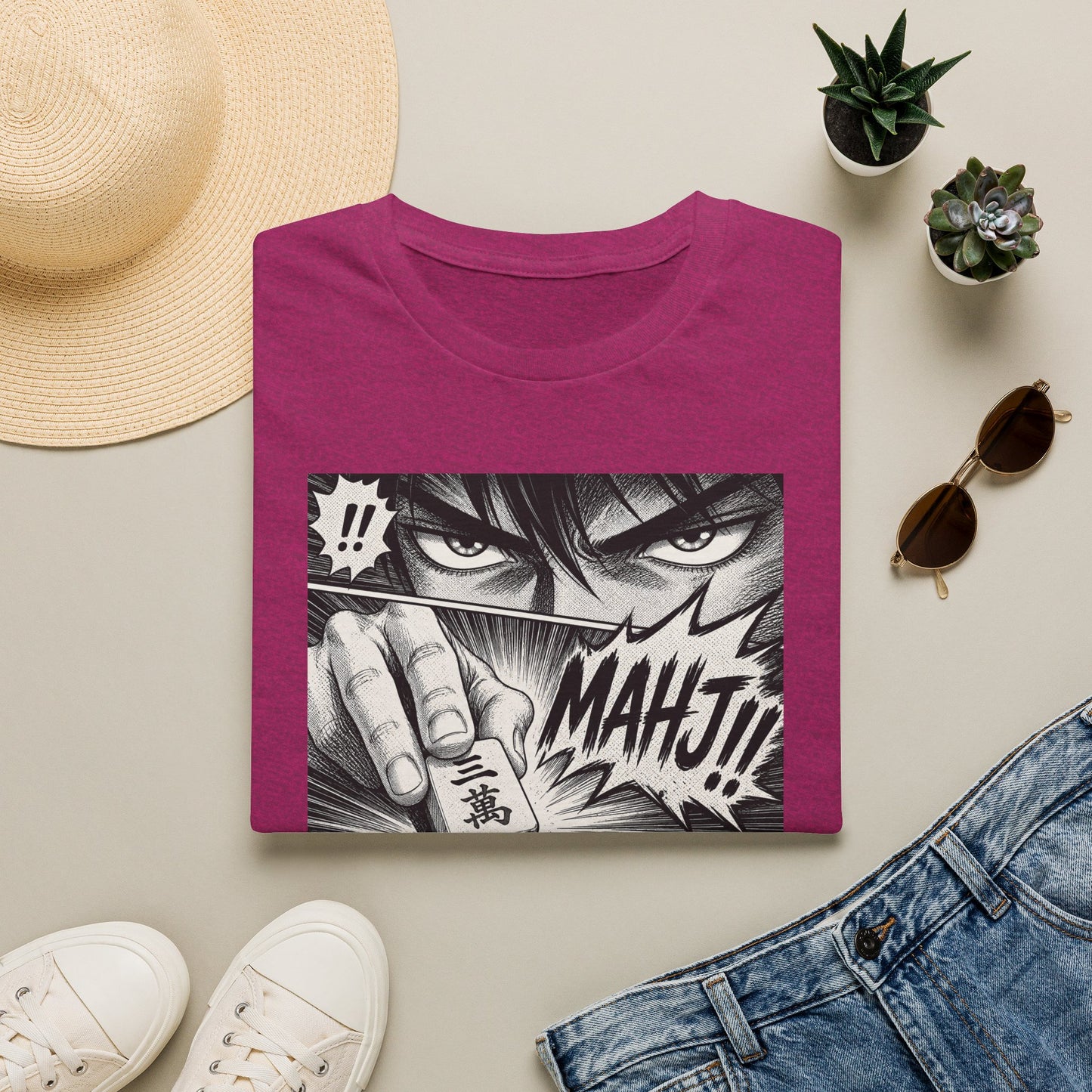 Mahjong-Manga Style