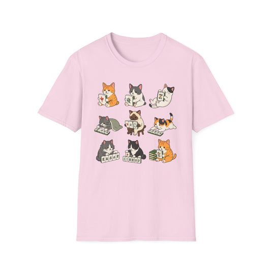 Cats and Mahjong T-Shirt