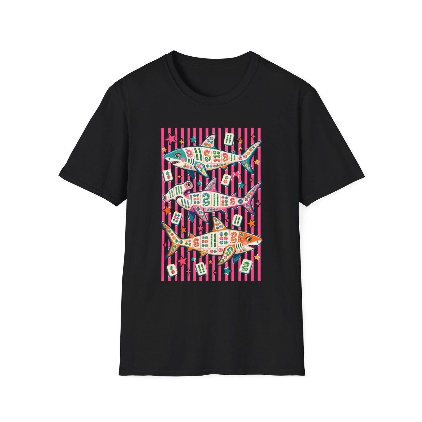Mahjong Sharks T-Shirt