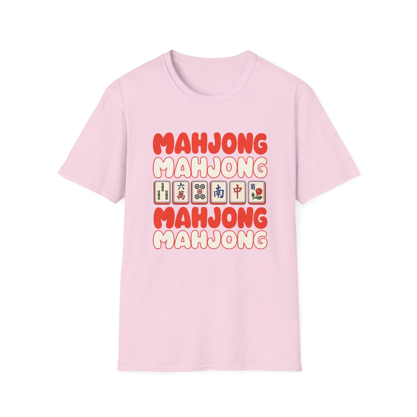 Mahjong Repeated Bubble Text