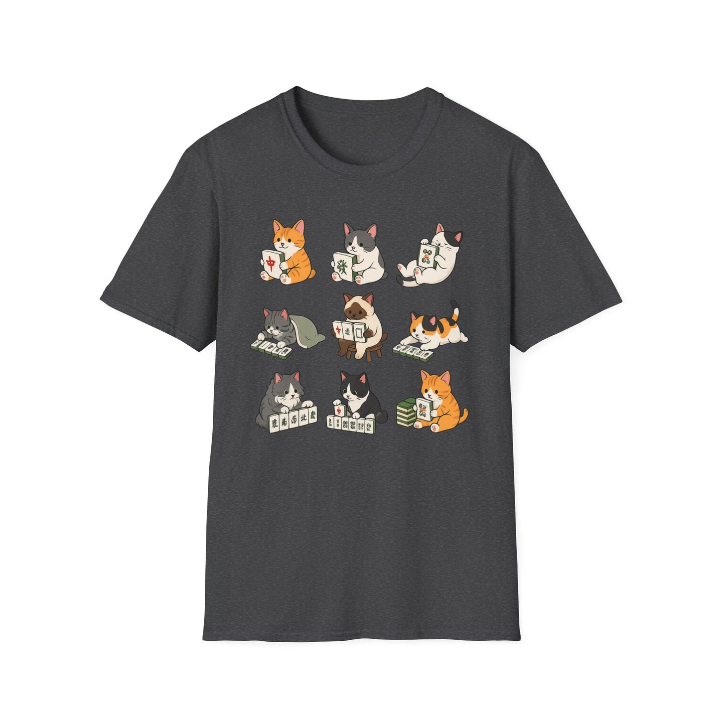 Cats and Mahjong T-Shirt