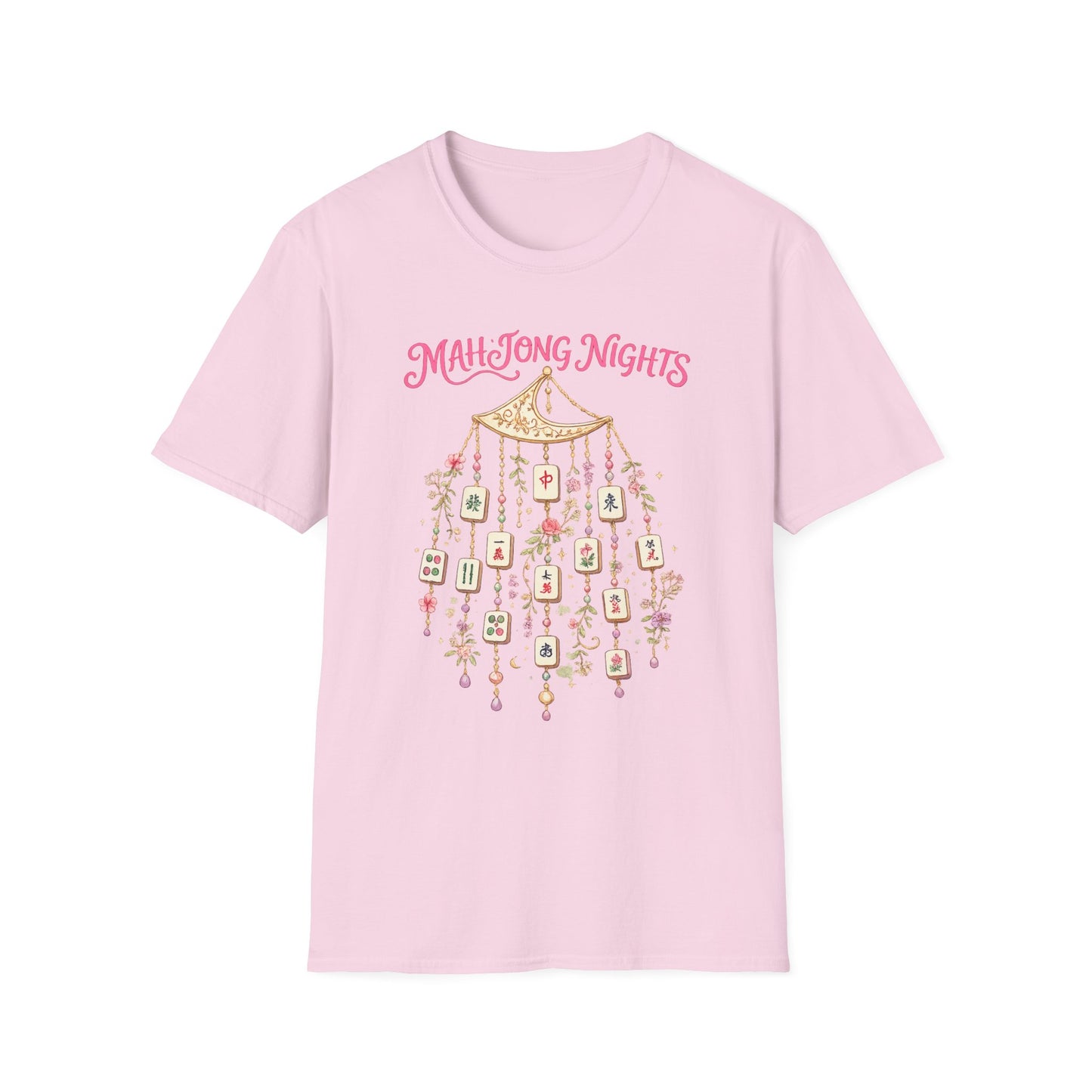 Mahjong Nights - Floral Hanging Tiles