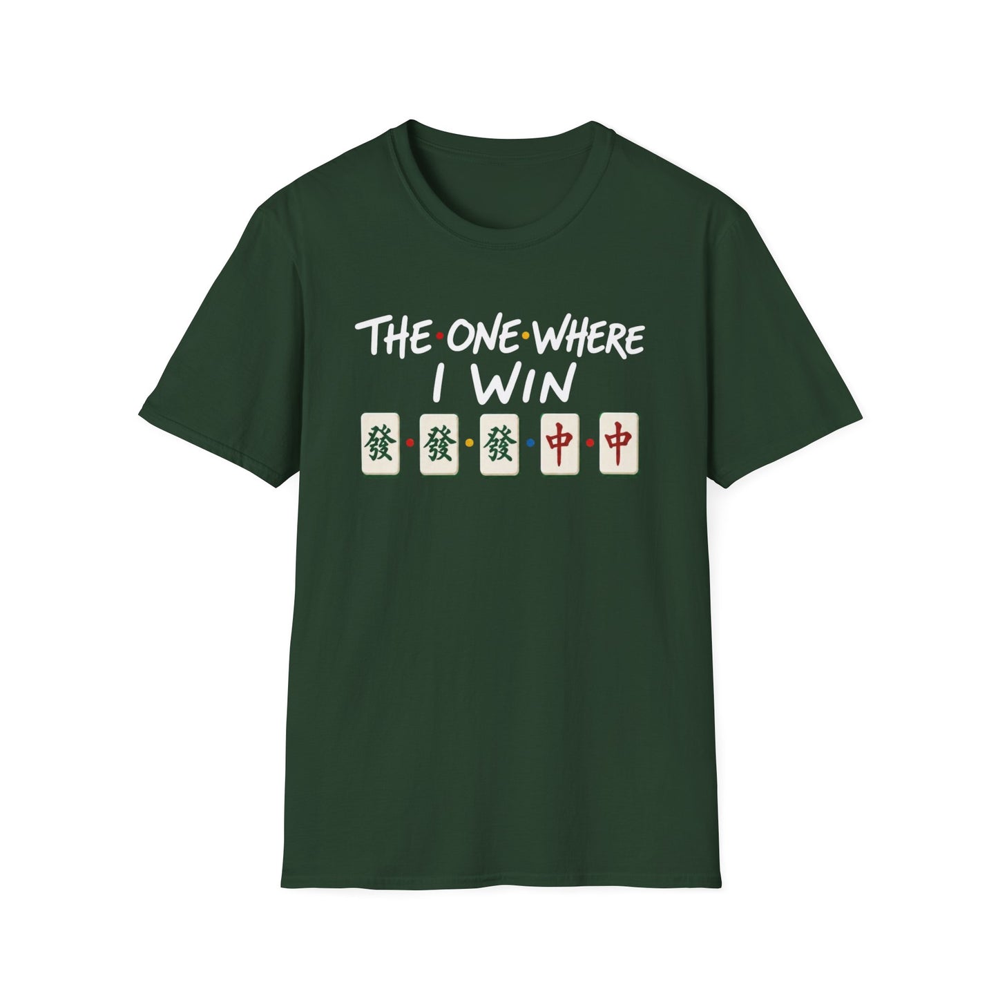 Mahjong Friends Themed T-shirt