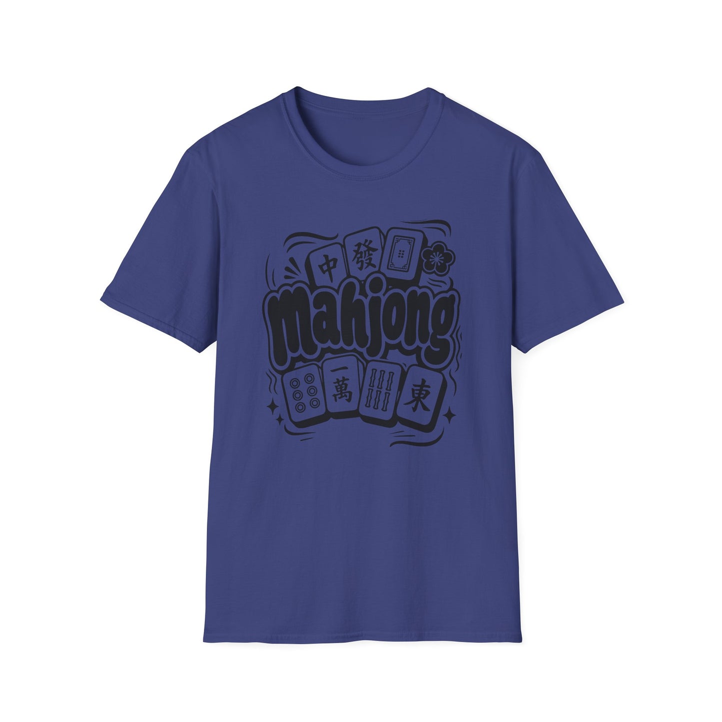 Mahjong Black and White T-Shirt
