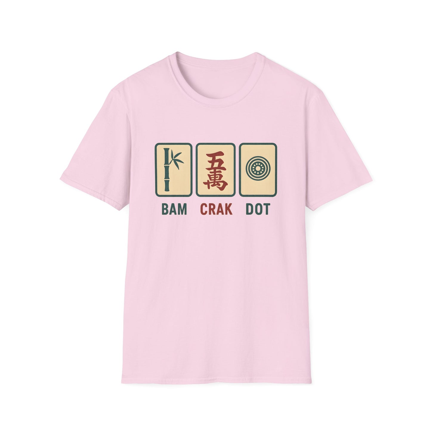 Bam Crak Dot - Mahjong Tshirt