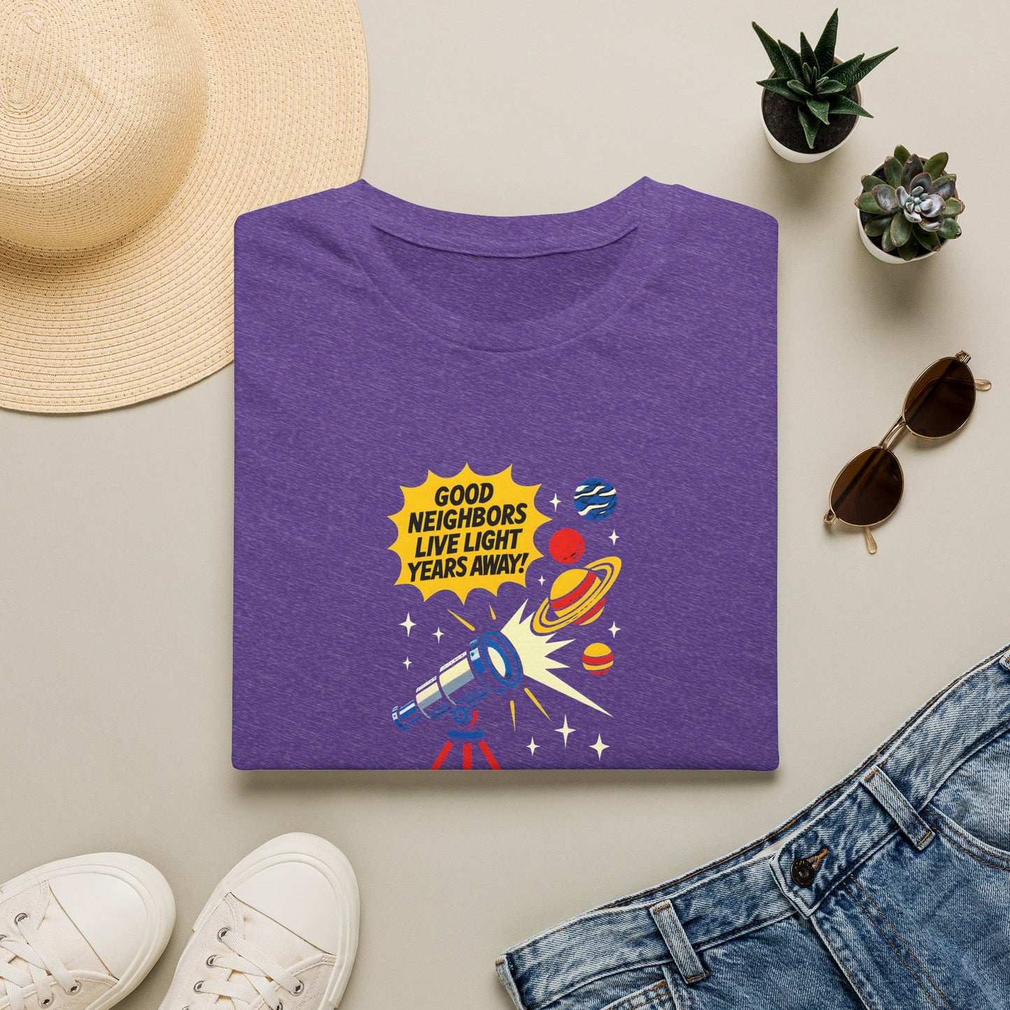 Space Telescope Poster T-Shirt