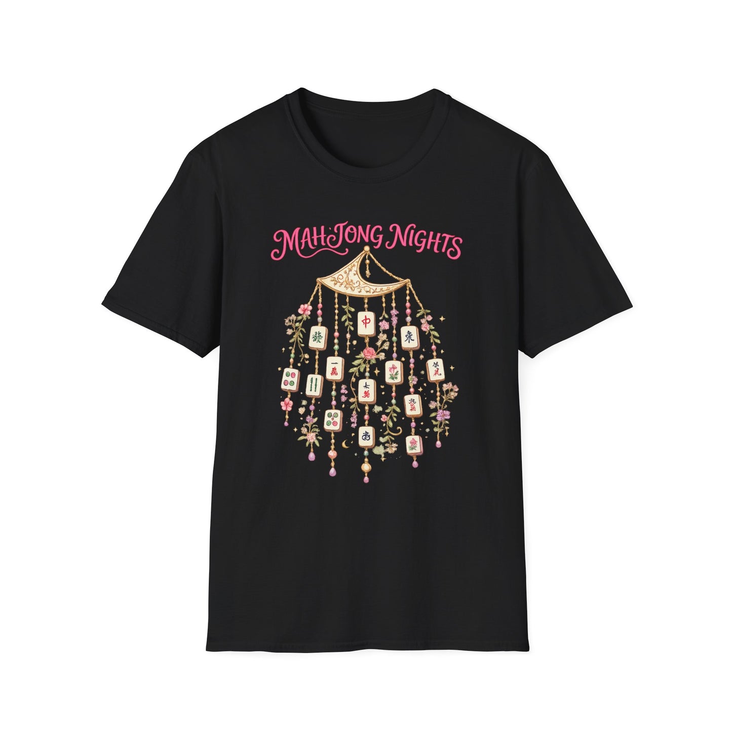 Mahjong Nights - Floral Hanging Tiles