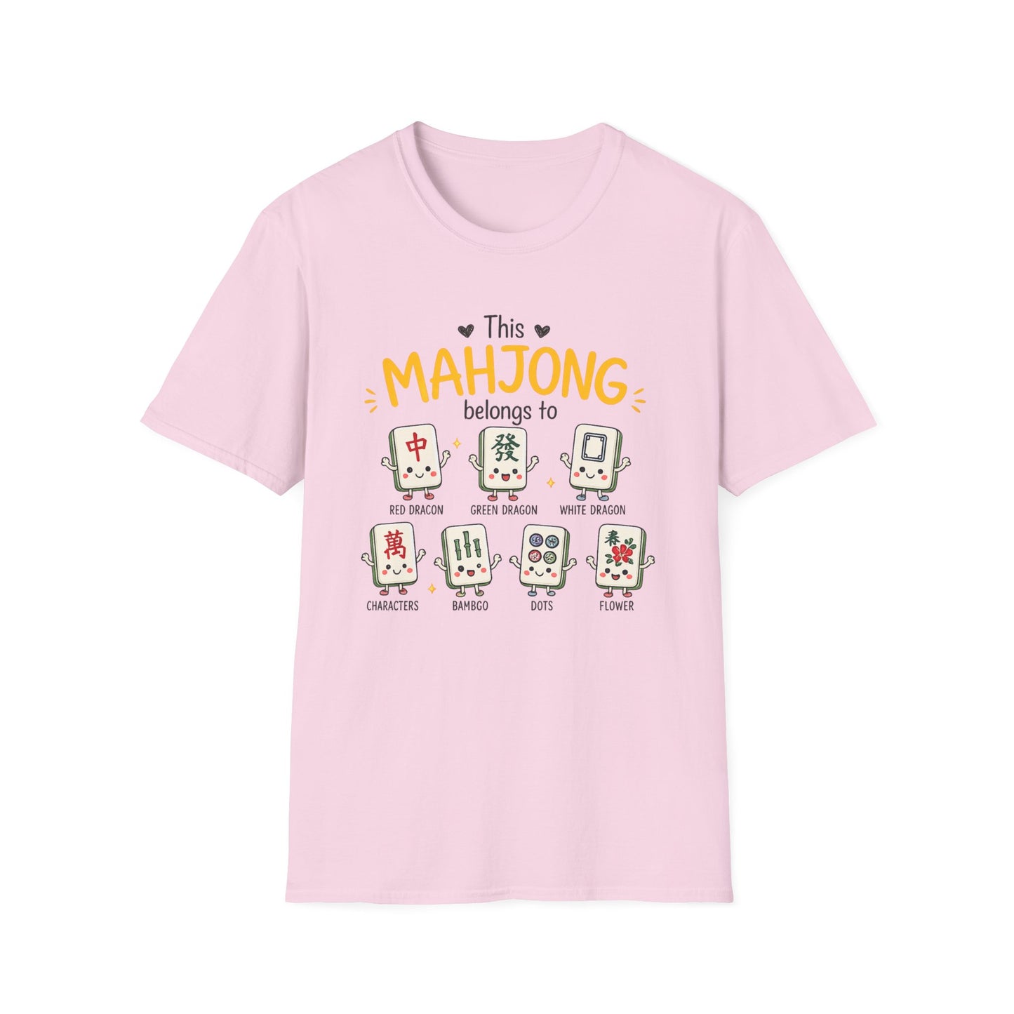 This Mahjong Belongs To - Tile Characters