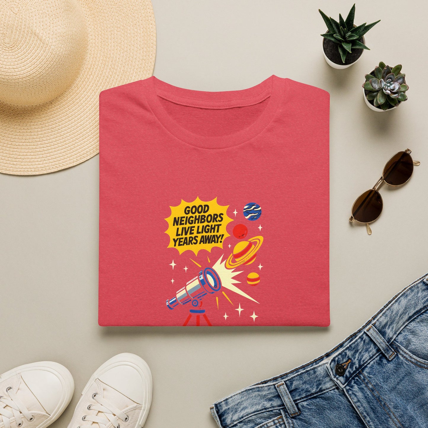 Space Telescope Poster T-Shirt