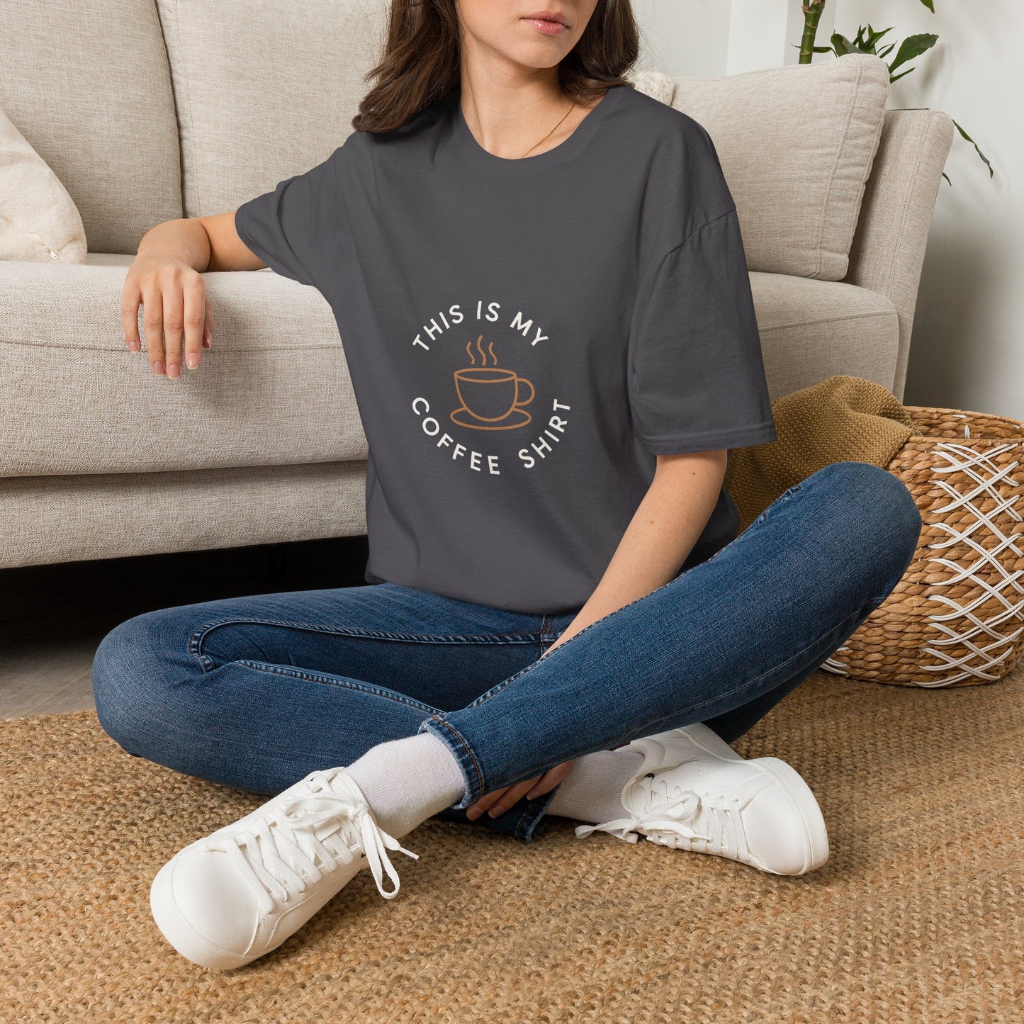 Coffee Cup Graphic T-Shirt